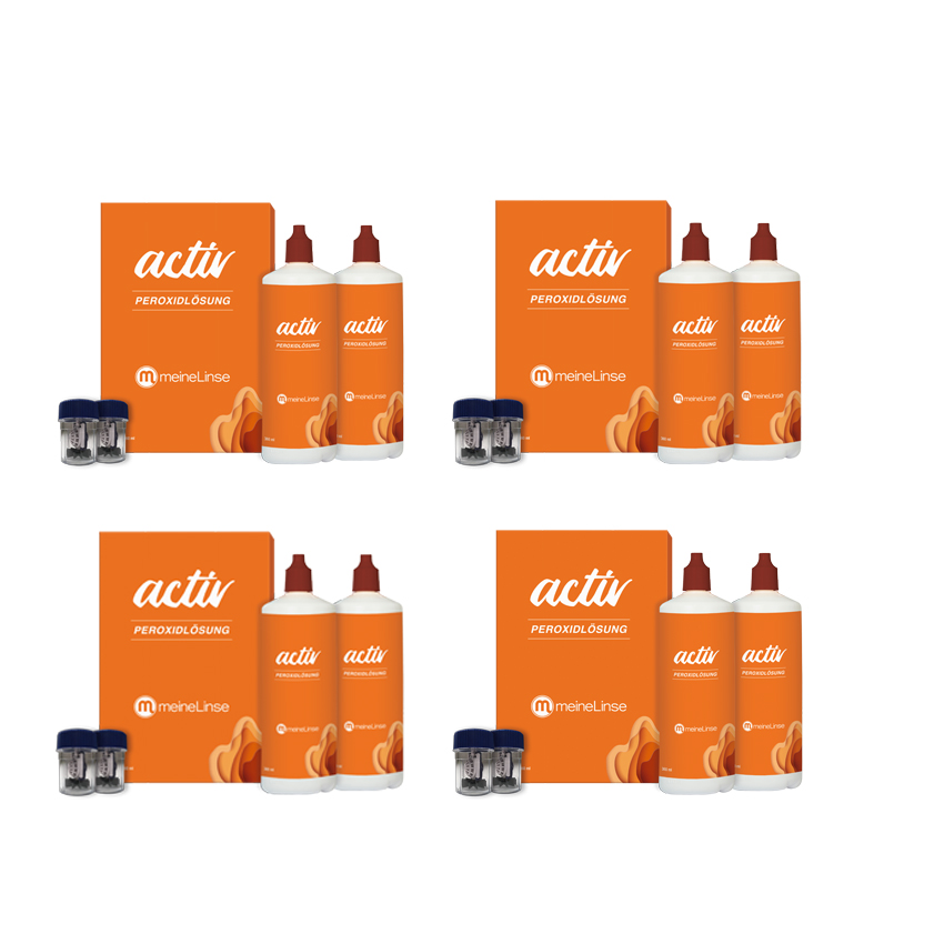 12-Mon activ PEROXIDLÖSUNG - 8 x 360 ml